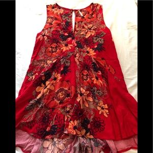 Free People Red Dress